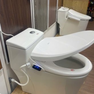 Nắp bồn cầu thông minh Tewon TSA1402 điều khiển từ xa
