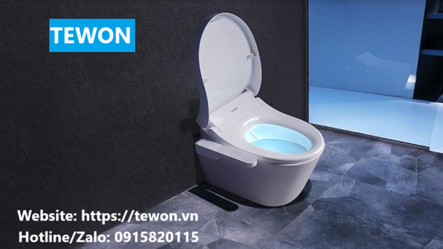 Nắp Bồn Cầu Thông Minh Diệt Khuẩn Nắp Bồn Cầu Thông Minh Hàn Quốc Diệt Khuẩn Bằng Công nghệ Điện Phân Ion
