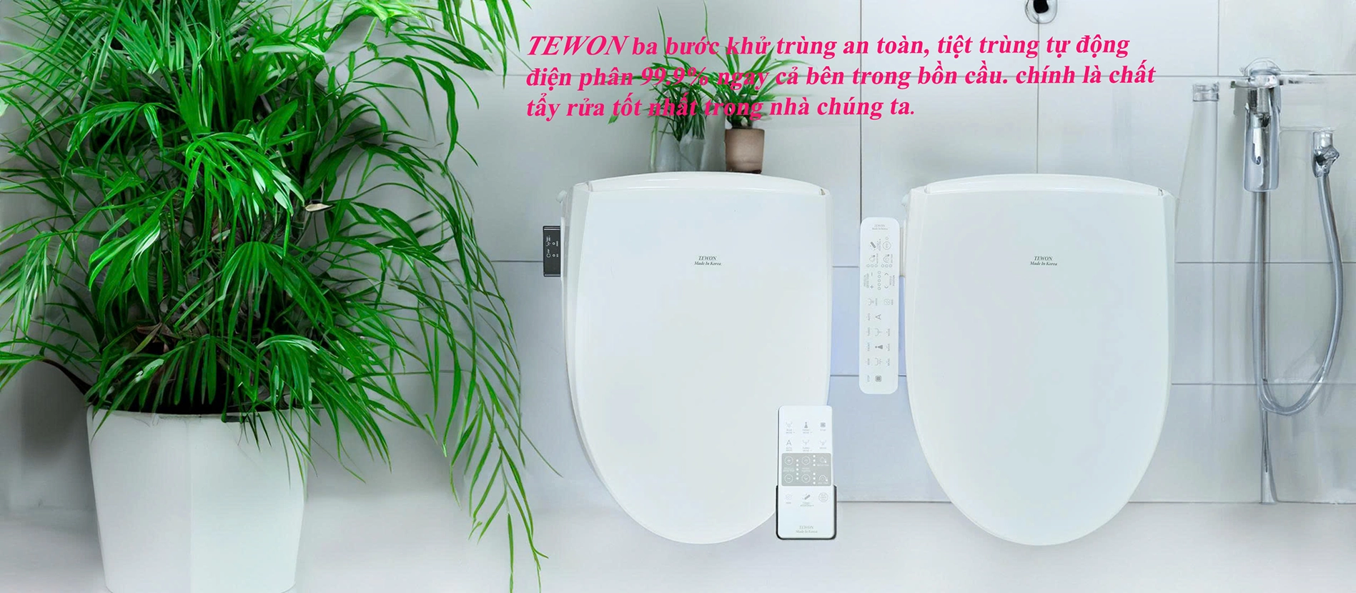 Nắp bồn cầu thông minh